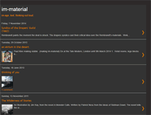 Tablet Screenshot of im-material.blogspot.com