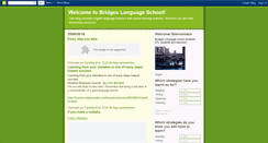 Desktop Screenshot of bridgeslanguageschool.blogspot.com