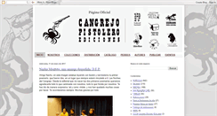 Desktop Screenshot of cangrejopistolero.blogspot.com