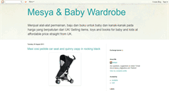 Desktop Screenshot of mesyababy.blogspot.com