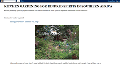 Desktop Screenshot of kitchengardeningforkindredspirit.blogspot.com