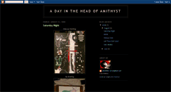 Desktop Screenshot of adayintheheadofamithyst.blogspot.com