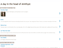 Tablet Screenshot of adayintheheadofamithyst.blogspot.com