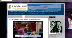 Desktop Screenshot of pjdigitaljujuy.blogspot.com