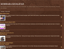 Tablet Screenshot of kembaralisan.blogspot.com