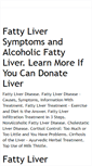 Mobile Screenshot of fatty-liver-symptoms.blogspot.com