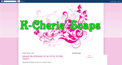 Desktop Screenshot of k-cheriesoaps.blogspot.com