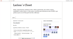 Desktop Screenshot of larissascloset.blogspot.com