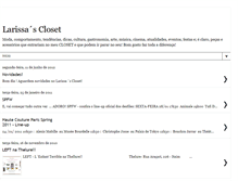 Tablet Screenshot of larissascloset.blogspot.com