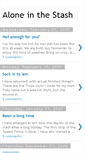 Mobile Screenshot of alonestash.blogspot.com