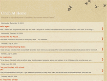 Tablet Screenshot of cinchathome.blogspot.com