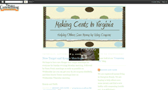 Desktop Screenshot of makingcentsinvirginia.blogspot.com