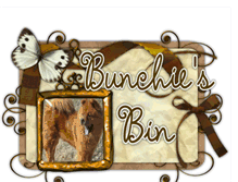 Tablet Screenshot of bunchiesbin.blogspot.com