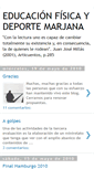 Mobile Screenshot of educacionfisicaydeportemarjana.blogspot.com