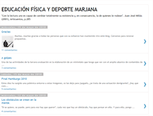 Tablet Screenshot of educacionfisicaydeportemarjana.blogspot.com