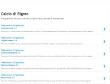 Tablet Screenshot of calcio-di-rigore.blogspot.com