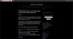 Desktop Screenshot of janicetanton.blogspot.com