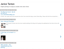 Tablet Screenshot of janicetanton.blogspot.com
