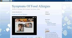 Desktop Screenshot of myfoodallergiesguide.blogspot.com