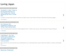 Tablet Screenshot of lovingjapan.blogspot.com