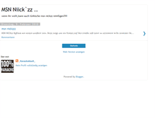 Tablet Screenshot of msnnickzz.blogspot.com