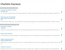 Tablet Screenshot of charlotteinsurance.blogspot.com