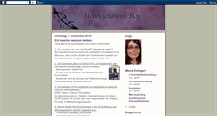 Desktop Screenshot of mediengestalterin.blogspot.com