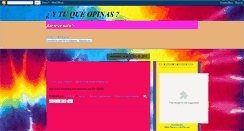 Desktop Screenshot of claudia-ytuqueopinas.blogspot.com