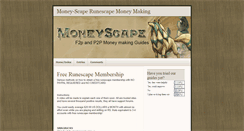 Desktop Screenshot of money-scape.blogspot.com