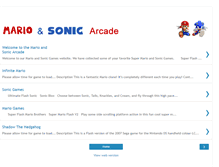 Tablet Screenshot of marioandsonicarcade.blogspot.com