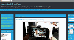 Desktop Screenshot of nokia808pureview.blogspot.com