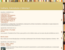 Tablet Screenshot of leituraliteraturaeinternet.blogspot.com