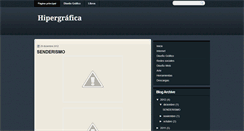 Desktop Screenshot of hipergrafica.blogspot.com
