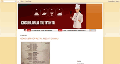 Desktop Screenshot of cocuklarlamutfakta.blogspot.com