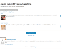 Tablet Screenshot of isabelortigoza.blogspot.com