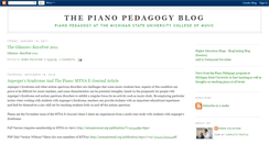 Desktop Screenshot of michiganstatepianopedagogy.blogspot.com