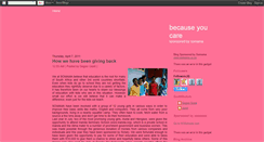 Desktop Screenshot of carethere.blogspot.com
