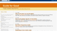 Desktop Screenshot of guideforgood.blogspot.com