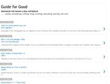 Tablet Screenshot of guideforgood.blogspot.com