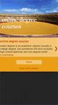 Mobile Screenshot of onlinedegreecourses-dj.blogspot.com