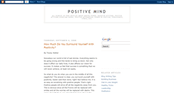 Desktop Screenshot of choun-positive-mind.blogspot.com