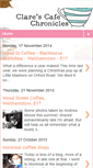 Mobile Screenshot of clarescafechronicles.blogspot.com