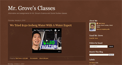 Desktop Screenshot of grovesclass.blogspot.com