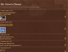 Tablet Screenshot of grovesclass.blogspot.com