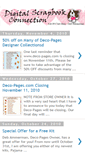 Mobile Screenshot of digitalscrapbookconnection.blogspot.com