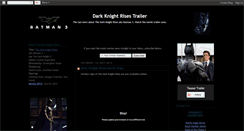 Desktop Screenshot of dark-knight-rises-movie-trailer.blogspot.com