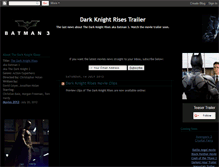 Tablet Screenshot of dark-knight-rises-movie-trailer.blogspot.com