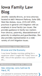 Mobile Screenshot of iowafamilylaw.blogspot.com