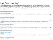 Tablet Screenshot of iowafamilylaw.blogspot.com