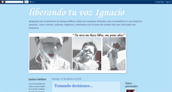 Desktop Screenshot of liberandotuvozignacio.blogspot.com